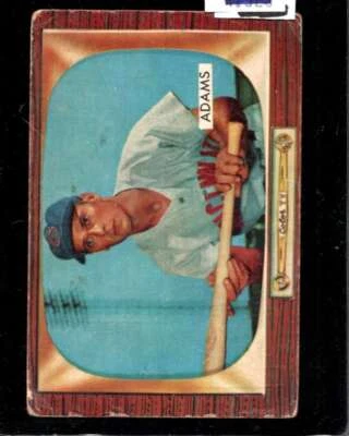 1955 BOWMAN #118 BOBBY ADAMS FAIR REDS *X103112 - Image 1 of 2
