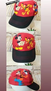 Neu Walt Disney World Mickey Pluto Donald Chip Figuren Säugling Kleinkind Kappe Mütze - Bild 1 von 6
