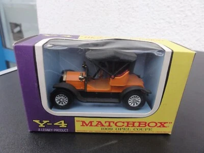 MATCHBOX MODELS OF YESTERYEAR Y-4  OPEL COUPE 1909 - Bild 1 von 4