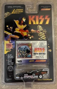 1997 Johnny Lightning KISS Ace Frehley NHRA Funny Car W/Card #49 Die Cast 1:64 - Picture 1 of 6