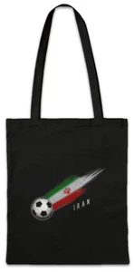 Iran Football Comet I Stofftasche Einkaufstasche Iranian Soccer Flag World - Picture 1 of 1