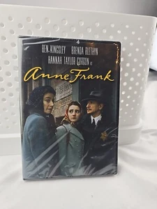 Anne Frank - Ben Kingsley Hannah Taylor Gordon Brenda Blethyn ( DVD) New Sealed - Foto 1 di 5