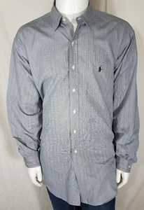 Polo Ralph Lauren Glen Plaid Shirt Button Front Long Sleeve Size XL - Picture 1 of 7
