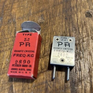 PR Crystal Frequency KC 2890 type Z-2 Ham Radio vintage Crystal Peterson Radio - Picture 1 of 4