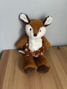 Mary Meyer Fawn Deer Plush Marshmallow Brown Shaggy Floppy Soft Speckled Lovey - Picture 1 of 3