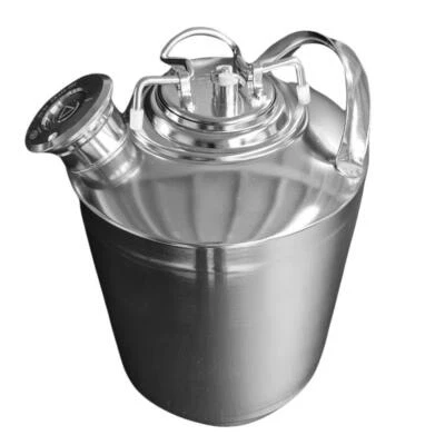 GASTROBEDARF WESTERBARKEY GMBH Reinigungsbehälter 10L Edelstahl 1 Fitting nach Wahl Flach, Korb, Köpi,U, Kombi