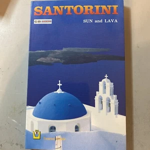 Santorini: Sun and Lava (Vintage Travel Book, Thira, Greece) - Picture 1 of 4