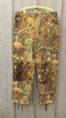 Vtg NEW Walls Realtree Timber Camo 6 Pocket Cargo Hunting Pants 38-40 XL - Image 1 of 4