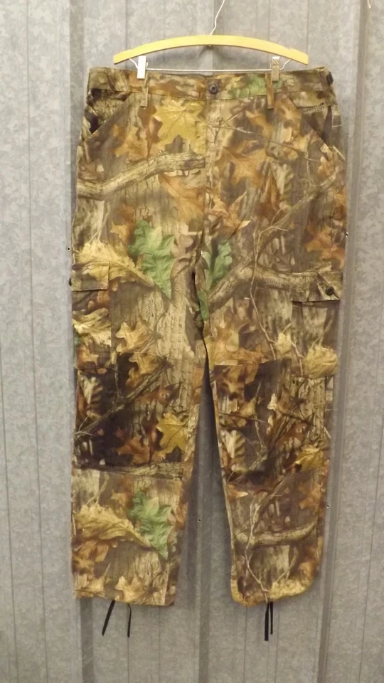Vtg NEW Walls Realtree Timber Camo 6 Pocket Cargo Hunting Pants 38-40 XL - Image 1 of 4