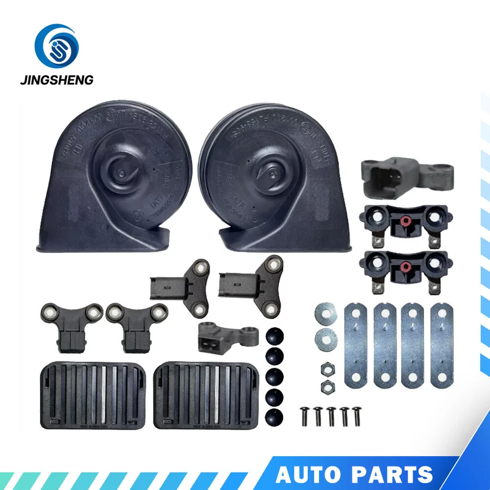 1 Set Car Horn Fit for Peugeot High Low - Image 1 of 4