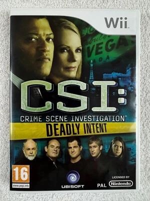 CSI: Deadly Intent - Nintendo Wii - Complete - PAL - VGC - Ubisoft - Image 1 of 4