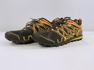 La Sportiva Trail Shoes Men's 12.5+ EU 46.5 - Anakonda Black Yellow - New w/ Box - Picture 1 of 17