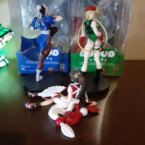 Capcom Cammy Mai Shiranui Chun-Li Figure Set Pop Up Parade Set 3 Lot Cover