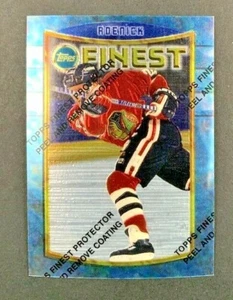 1994-95 Topps Finest Hockey Jeremy Roenick #73 Chicago Blackhawks Base w/Coating - Picture 1 of 2