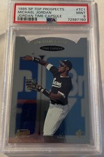 PSA 9 MINT 1995 SP TOP PROSPECTS TIME CAPSULE MICHAEL JORDAN #TC1 BULLS SOX B161