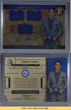 2016-17 Panini Gold Standard Jersey Triple /99 Dario Saric #300 Rookie Auto RC