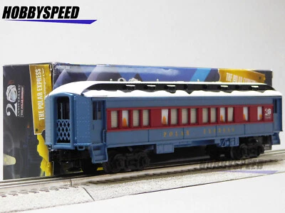 LIONEL THE POLAR EXPRESS 20TH ANNIVERSARY ADD ON SNOW COACH GAUGE 2427720 NEW - Image 1 of 4