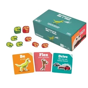 On a Scale Of One To T Rex: Party Game Exploding Kittens New Sealed 7+ - Picture 1 of 3