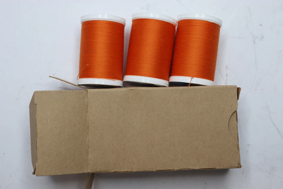 (3-Pk) Coats XP All Purpose Thread 250yd Kumquat S910F17750 - Image 1 of 1