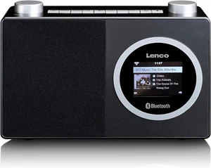 Lenco A003244 DIR 70 - Portable Internet Radio - DAB + Radio Retro Digital Ra... - Picture 1 of 8