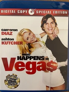 WHAT HAPPENS IN VEGAS (2008) - BLURAY Cameron Diaz Exc Cond! *Region A* - Picture 1 of 2