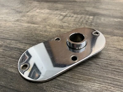 Cubierta de inspección de motor cromada OEM Harley Davidson Dyna Low Rider Super Glide Foto 1 de 3