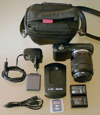 Sony Alpha Nex 3 mit Objektiv SEL1855 18-55mm * 9481 Auslösungen - Bild 1 von 4