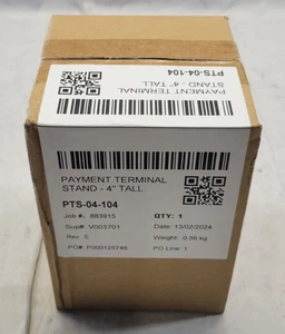 NEW - 4" Payment Terminal Stand - PTS-04-104 - SEALED BOX - Bild 1 von 4