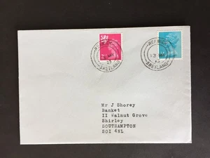 GB 1973 REAWICK SHETLAND STEMPEL AUF BRIEF NACH SOUTHAMPTON - Bild 1 von 2
