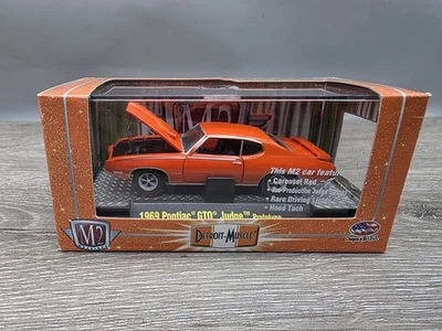 Pontiac GTO Judge Prototype 1969 M2 Detroit Muscle, R13, 1:64, nuevo en caja Foto 1 de 4