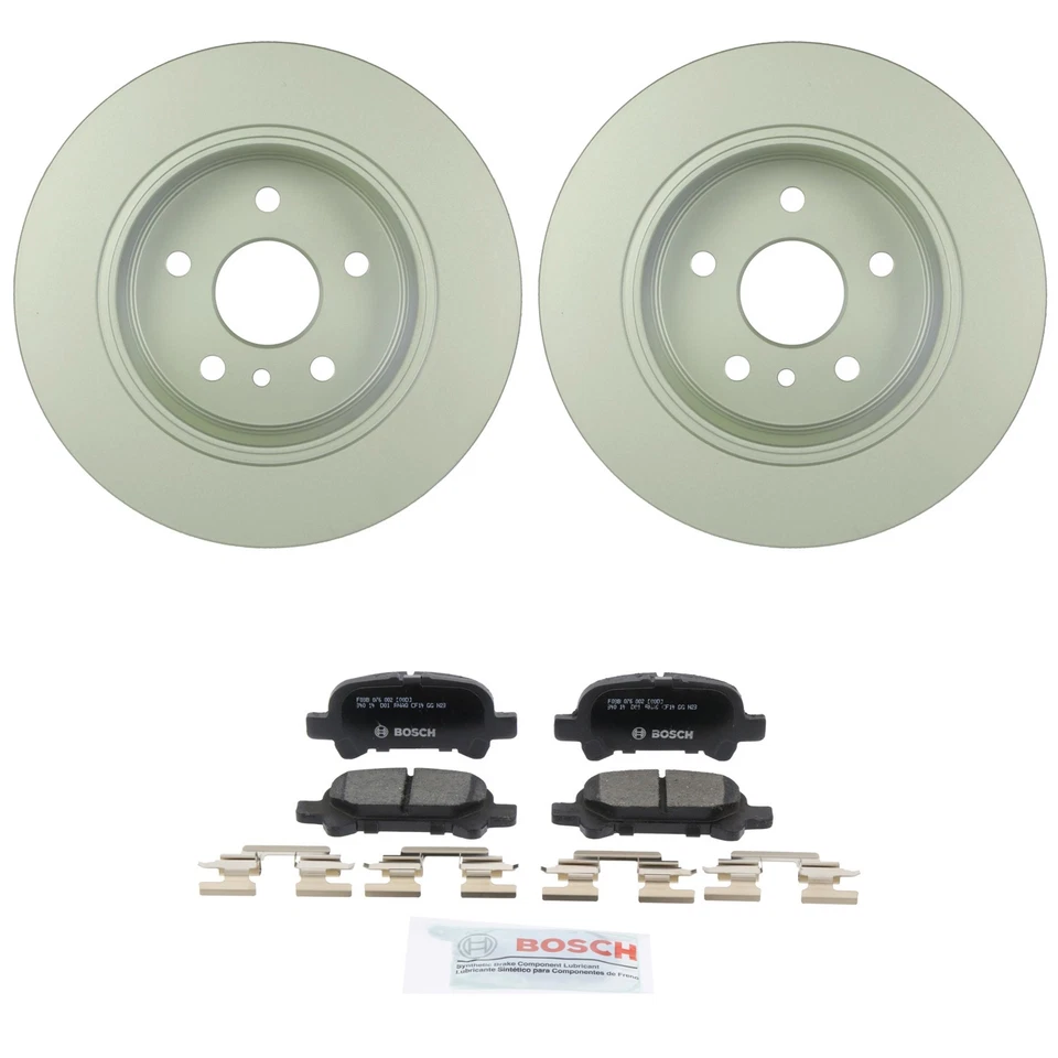 Kit de pastillas de freno de disco de cerámica rotores Quietcast traseros Bosch para Toyota Avalon 01-04 Foto 1 de 1