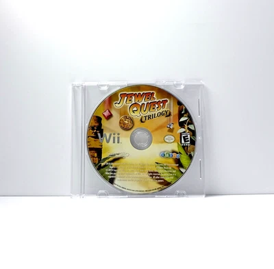 Jewel Quest Trilogy Nintendo Wii Game Disc Only Refurbished & Tested - Image 1 of 2