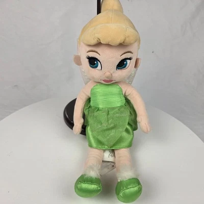 Muñeco de peluche Campanilla Peter Pan bordado 14 pulgadas Disney Store Foto 1 de 4