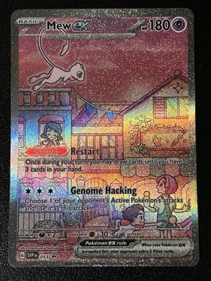 Mew ex 053 Sv: Scarlet & Violet Promo Cards Holo - Image 1 of 4