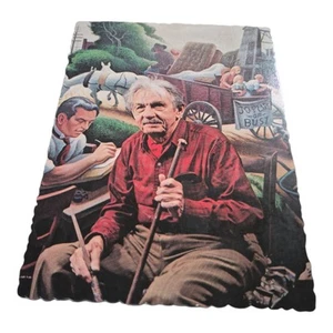 Quadro Thomas Hart Benton Joplin o Busto 1973 Joplin Council for the Arts. - Foto 1 di 1
