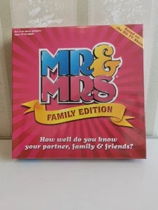 Mr & Mrs Family Edition Hit TV Show Board Game Family Fun 1000+ Questions New - Picture 1 of 13