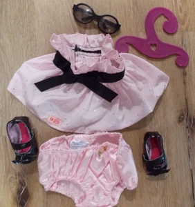 5 pezzi American Girl OG & Battat bambola vestiti, gonna, pantaloni, scarpe occhiali da sole - Foto 1 di 3