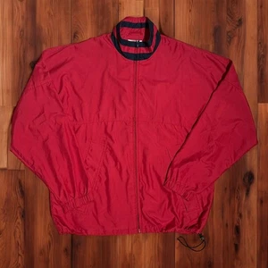 Vintage Cutter & Buck 90s Windbreaker Lightweight Jacket Mens Medium Collared - Picture 1 of 7