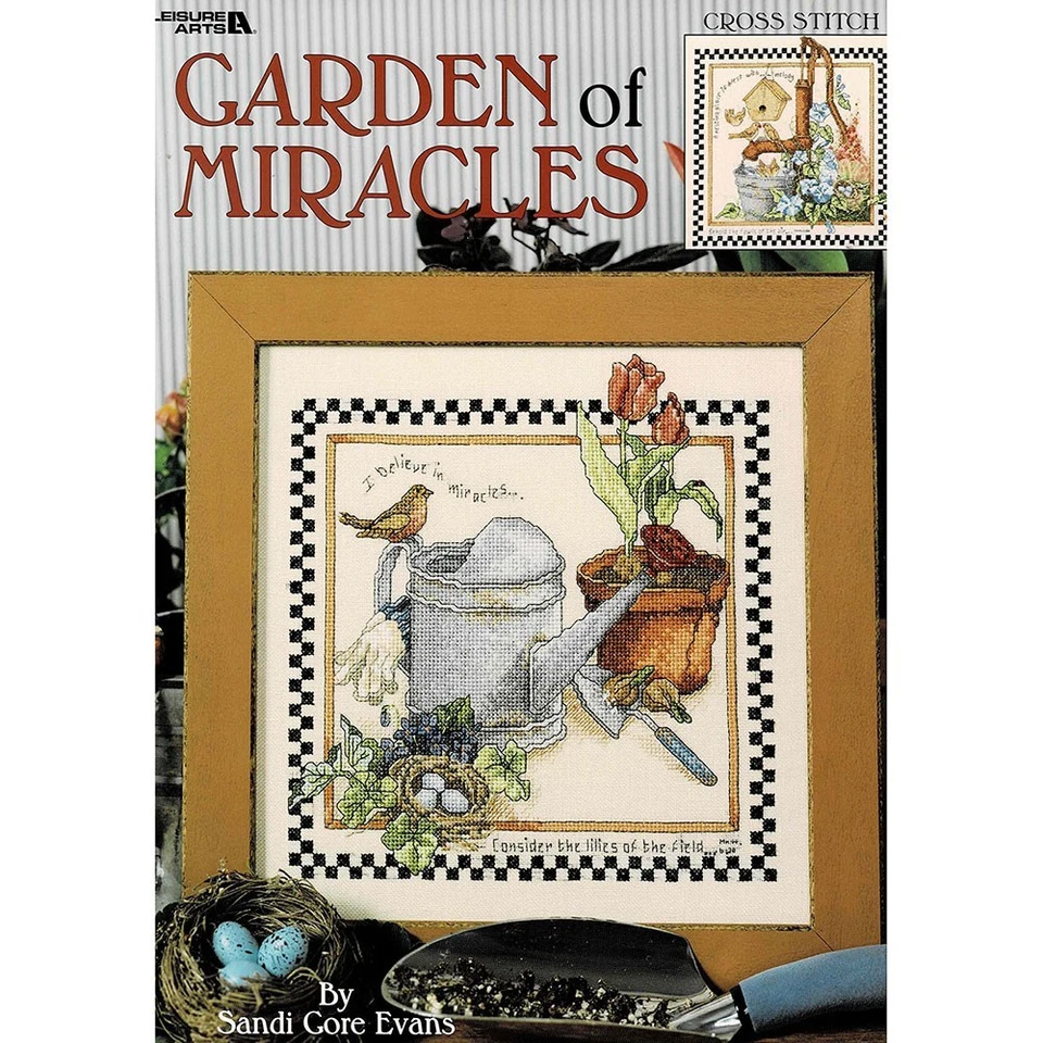 Leisure Arts Cross Stitch Chart 3255 Garden of Miracles - Image 1 of 1