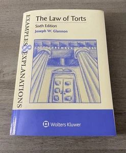 Examples & Explanations for The Law of Torts (Examples & Explanations Series) - Foto 1 di 1