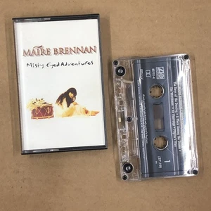 MAIRE BRENNAN Cassette Tape 90s Rock Pop Celtic MISTY EYED ADVENTURES CLANNAD - Picture 1 of 6