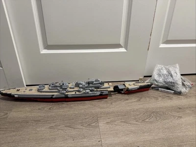 COBI BISMARCK 1/300 BATTLE SHIP - INCOMPLETE (Sold As-Is) - Image 1 of 4