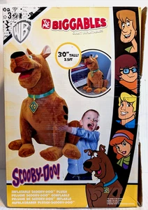 Warner Bros Scooby-Doo Inflatable Soft Plush Blow-Up Toy - Large 30" T - Rare! - Picture 1 of 6