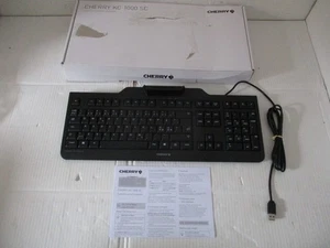 Cherry KC 1000 SC Tastatur mit Chip-Lesegerät QWERTY Layout JK-A0100PN-2- - Bild 1 von 11