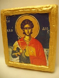 Saint Claudius Claude Rare Catholic & Eastern Orthodox Icon Art One of A Kind - Picture 1 of 9