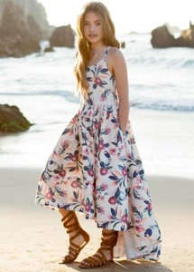 New Girls Joyfolie Mia Joy High Low Maxi Party PARADISE FLORAL Easter Dress 14 - Picture 1 of 5