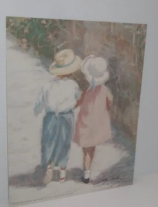 Vintage Rare Signed Print by Ivan Anderson "Secrets" - Picture 1 of 15