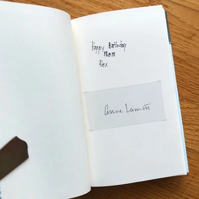 ANNE LAMOTT—PLAN B: Thoughts on Faith—HC—“She's miraculous”—New Yorker—SIGNED - Image 1 of 4