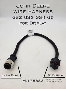 John Deere Cablaggio GS2 GS3 GS4 G5 AL175883 per Espositore Agricoltura - Foto 1 di 4