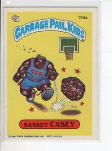 CESTA CASEY TOPPS CUBO DE BASURA TARJETA INFANTIL SERIE 4 #154A BUENA - Imagen 1 de 1